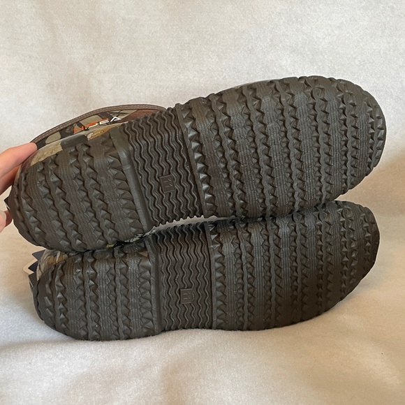 Hisea Men’s Camoflauge Ankle Boots Size 11 Rain/Garden/Farm - Picture 9 of 15